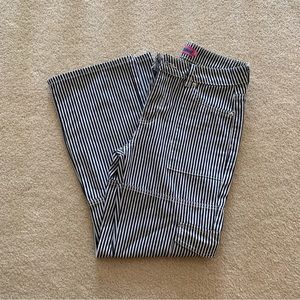 Edikted pin stripe cargo denim pants